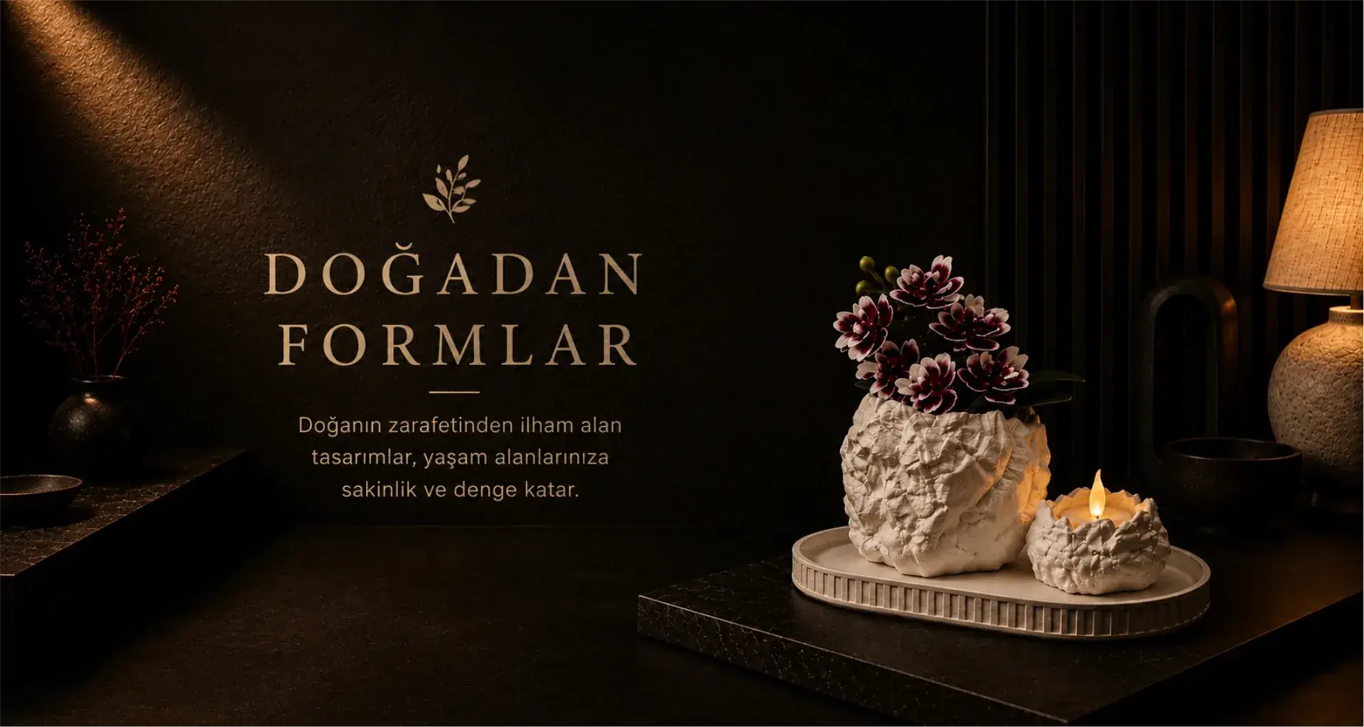 Sinza Studio — “Doğadan Formlar” kampanya görseli